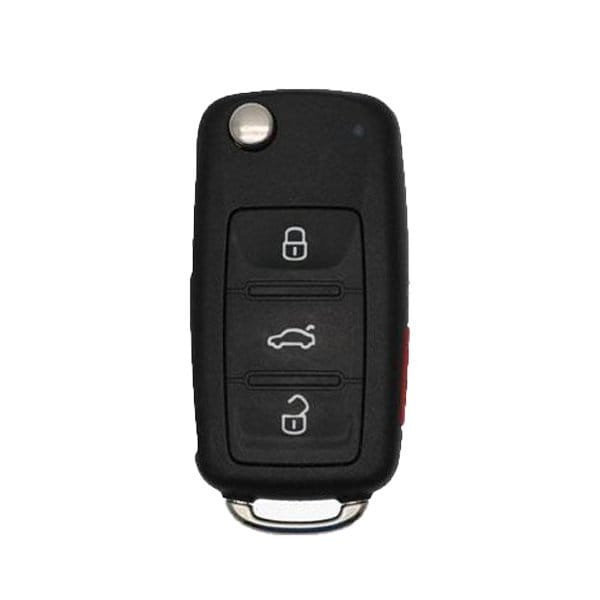KeylessFactory: REMOTE FLIP KEY SMART ACCESS FOR VOLKSWAGEN TOUAREG FCC KR55WK45032 CHIP PCF 7945A